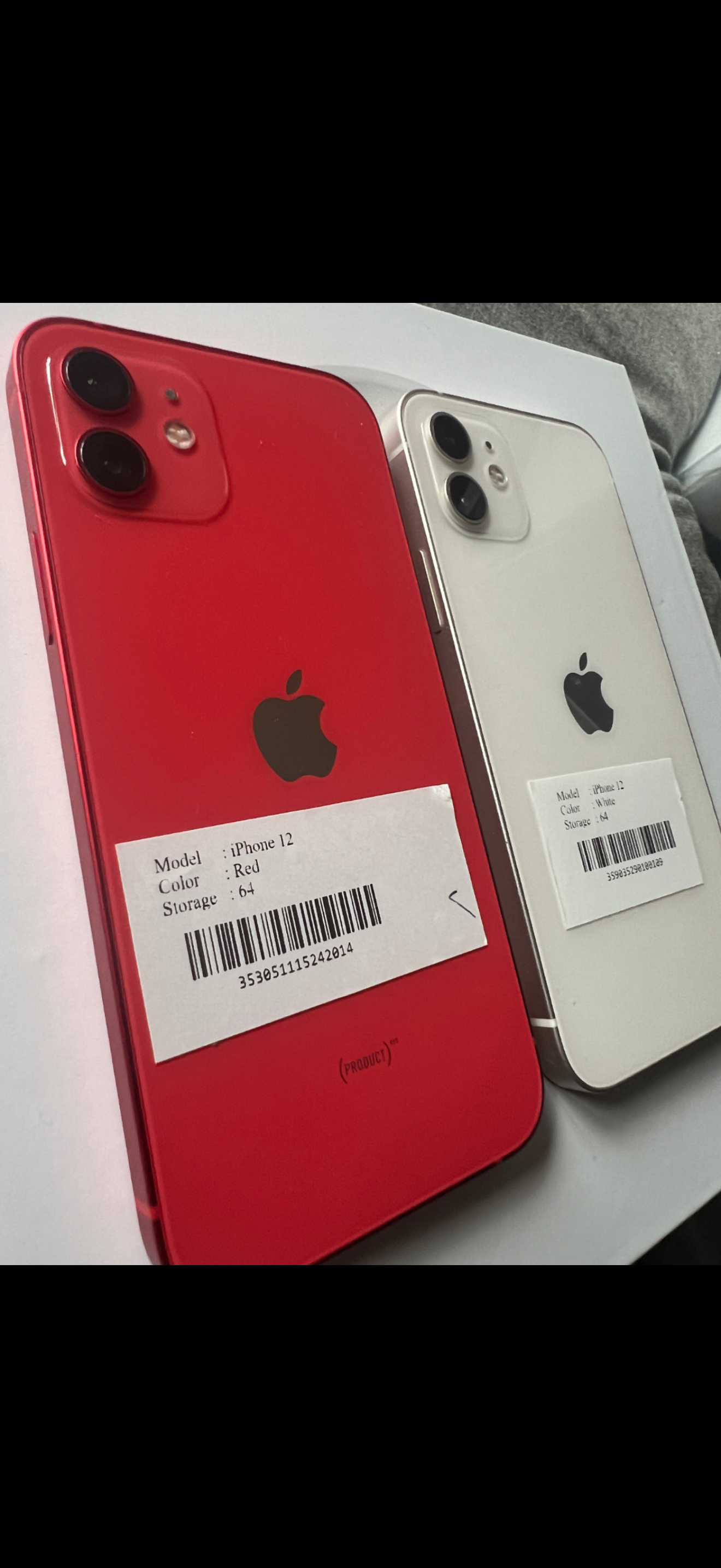 iPhone 12 64 gb pristine orginal handsets Grade A with warranty